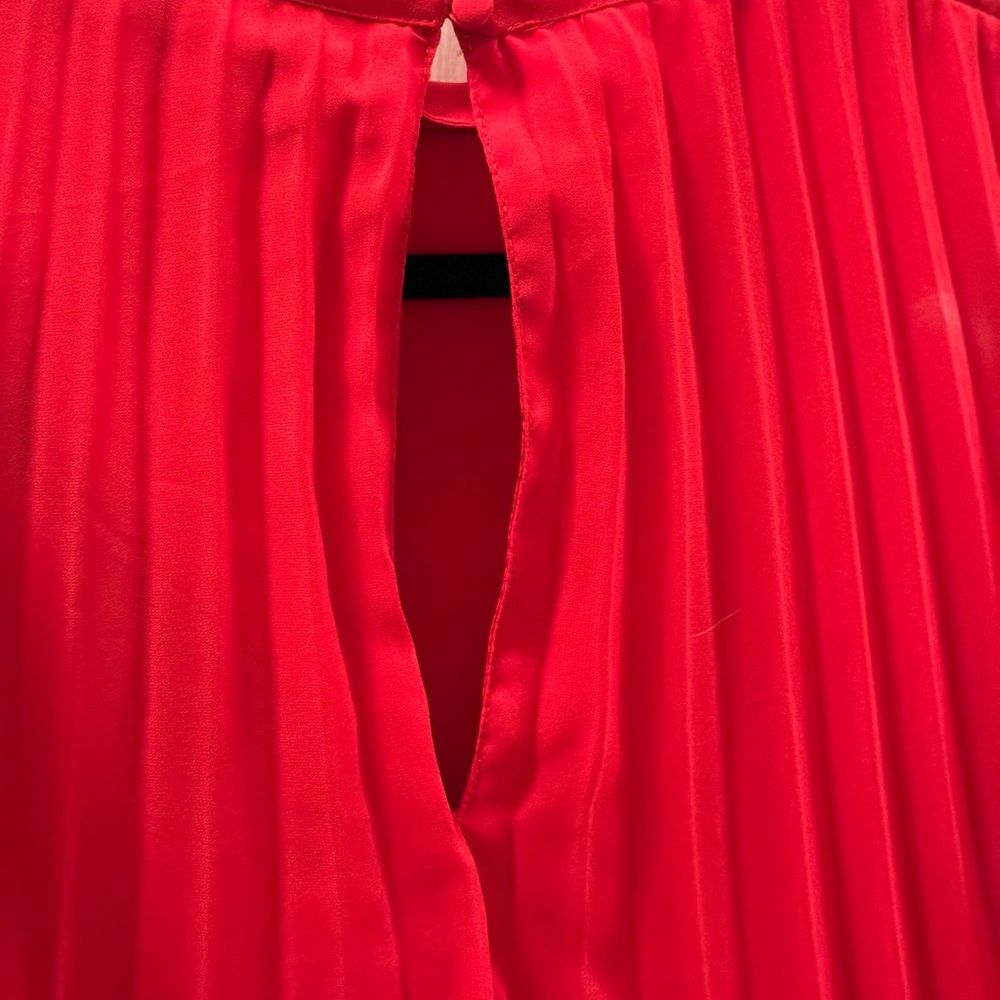 ASOS Red Long Sleeve Dress - Picture 2 of 4